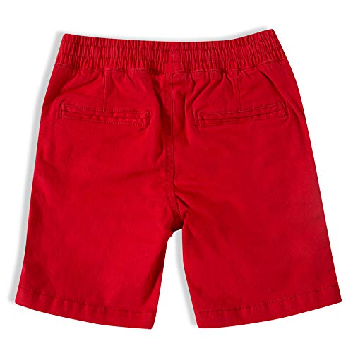 Bermuda de sarja, Tip Top, meninos, Vermelho, 10