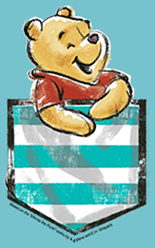 Disney Pooh Pocket Winnie Girl's Solid Crew Tee2