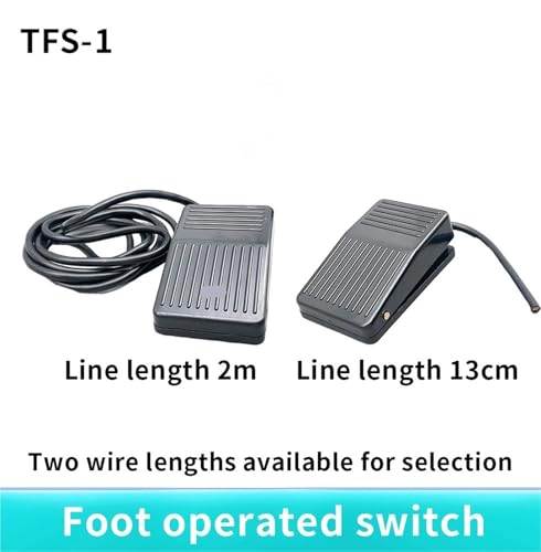 Pédale de commande TFS-1 à réinitialisation automatique et câble long