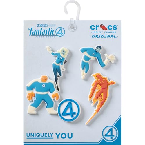 Image of Crocs Jibbitz DC /Marvel Super Hero Shoe Charm Packs