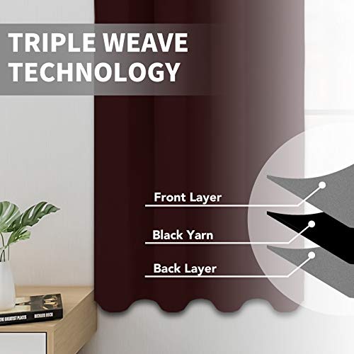 Cortinas, Home cortinas color vino Marca Easy-Going (3)