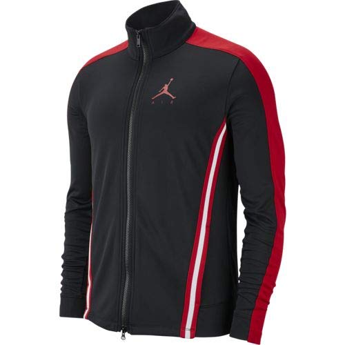 Jordan Jumpman Flight Suit Veste Homme, Multicolore-Noir/Rouge (Black/Gym Red), XS