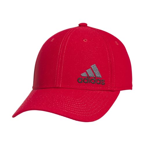 Image of Adidas Mens Release 3 Structured Stretch Fit Cap Discontinued