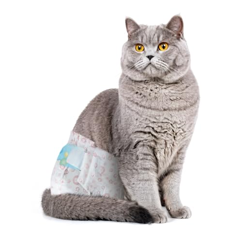 Disposable Cat Diapers 40 Count Medium