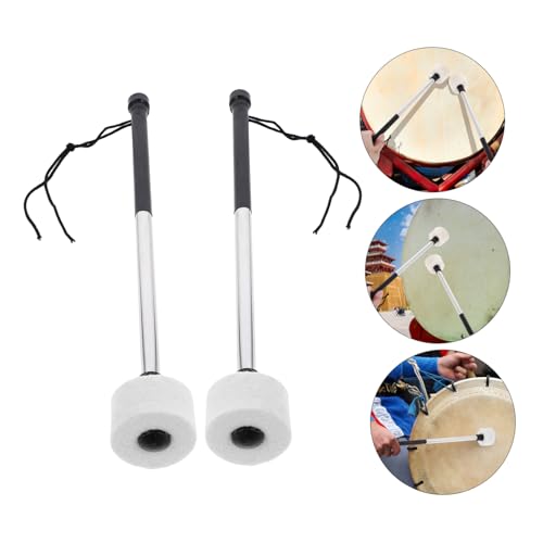 Baquetas para batería Garneck de acero inoxidable 2 pzas miniatura 3