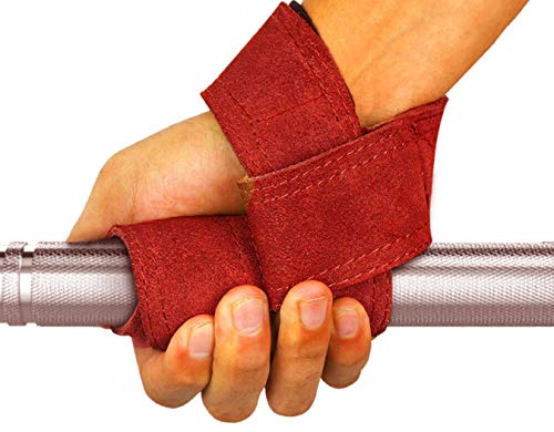 Image of Aurion Premium Long Lasting Super Weight Lifting Belt (Small, Black, Pack of 1) & Aurion Fitness 1.5 Premium Genuine Leather Lifting Adjustable Wrist Straps (Maroon)