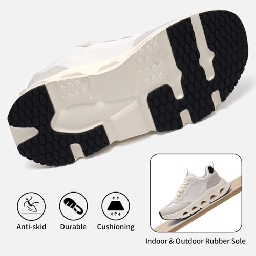 Women's Breathable Running Shoes, Shock-Absorbing Anti-Slip Lace-Up for Sports4