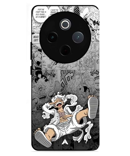 Image of Premium Anime 2 Case for iQOO Z10 (Glossy Finish) Soft-Touch Metal TPU Back Cover, Shockproof, Designer, Aesthetic Mobile Phone Case