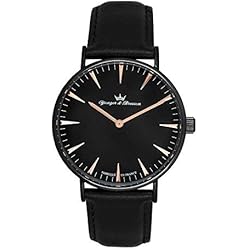 Reloj Yonger & Bresion para hombre, negro – HCN 075/AA