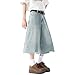 DOSLAVIDA Jean Shorts Men Baggy Jorts Casual Capri Denim Shorts Y2k Loose Long Jorts Vintage Fashion