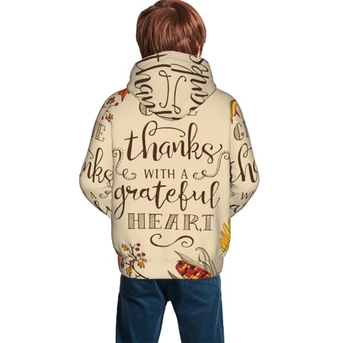 The Starry Night Kid Hoodies Boys Sweatshirts Girls Pullover with Pocket4