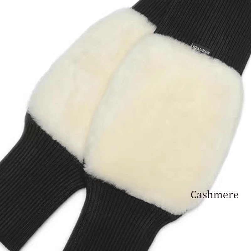 Cashmere Knee Pads Outdoor Warmth Thickening Suitable for Both Men Women in Winter