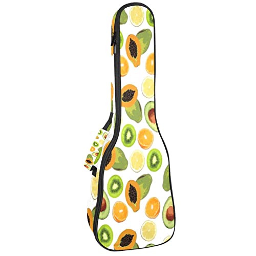 Housse pour ukulélé ténor antichoc étanche sac kiwi