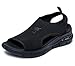 Produktbild Skechers Arch Fit City Catch Damen Sandalen, Black Knit, 36 EU
