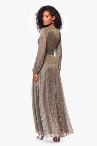 Image of Betsy & Adam Women's Cape Sleeve High Neck Bodycon Knee Length Dress with Cutout