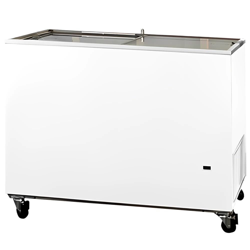 MBH - Congelatore a pozzetto professionale 1,5 m e 491 litri con porte a vetro scorrevoli per la ristorazione. Congelatore a pozzetto negativo per bar e ristorante - MADE IN EUROPE