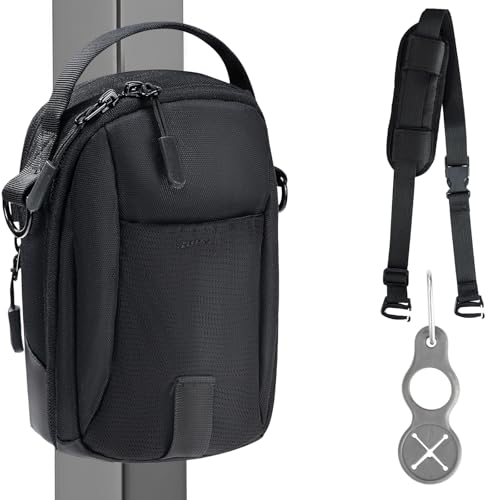 Magnetic Gym Bag With Adjustable Shoulder Strap Pad - 900D Nylon Crossbody Sling Bag For Men & Women, Magnetic Gym Accessories, Small Gym Bag (Compact Design For Hiking/Travel)