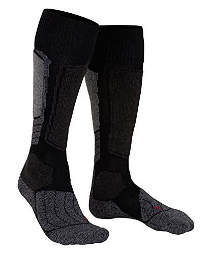 Image of FALKE Women's SK1 Comfort Ski Socks, Thick, Quick Dry, Merino Wool Silk, 1 Pair
