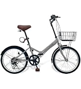 Amazon | AIJYU CYCLE 折りたたみ自転車 20インチ EB-20 シマノ6段ギア