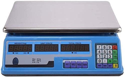 Balances de cuisine Cuisine électronique Haute précision Calcul électronique des prix Balance de pesée industrielle numérique en acier inoxydable Balance à plate-forme