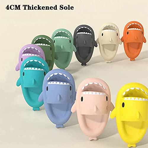 Jfxgjuv Sharky Chanclas Originales, Sharky Chanclas, Sandalias Shark, Original Shark Slides Non Slip Cloud Pillow Slippers Shark Slippers Sandals for Men Women Kids2