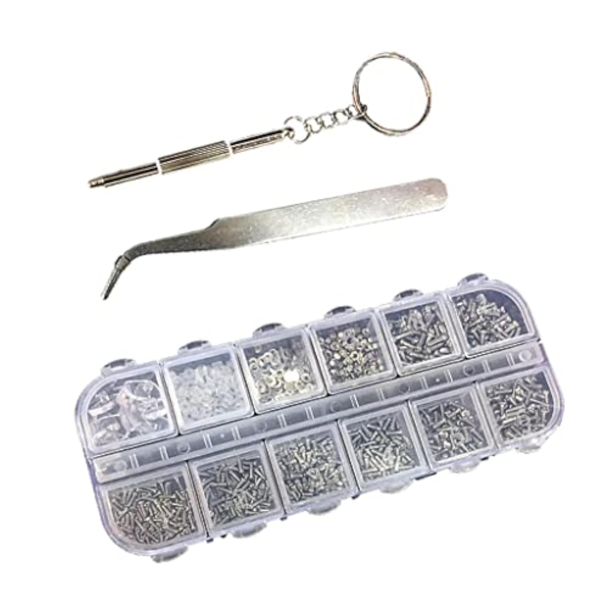 Optician Screw Nut Assortment Fix Kit for Glasses
