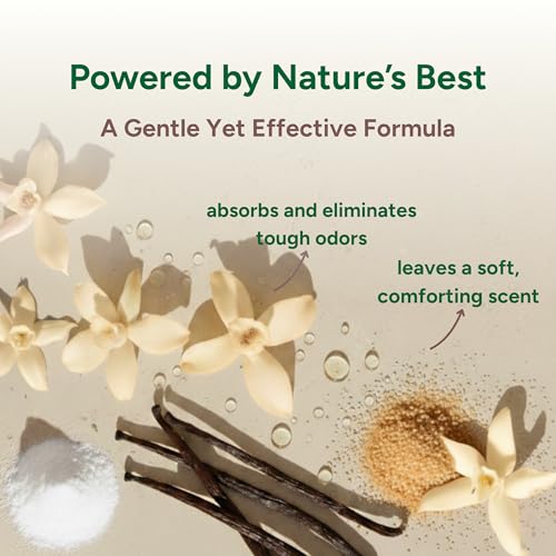 Image of Good Natured Brand | Carpet Freshener & Deodorizer Powder | 31 oz Pet Odor Eliminator for Strong Odor & Pet Urine | Fresh Natural Warm Vanilla Scent | Safe for Homes with Pets