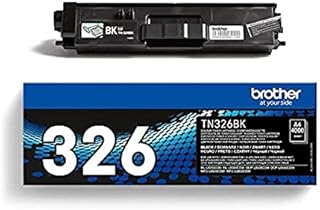 Brother TN-326BK Toner Cartridge, Black, Single Pack, High Yield, Includes 1 x Toner Cartridge, Brother Genuine Supplies