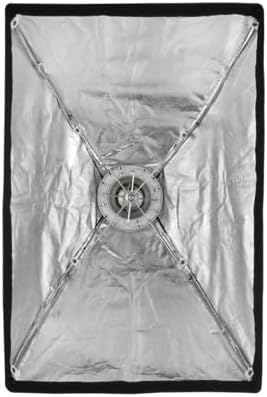 Miniatura 3 de Caja de luz plegable rectangular de 24" x 36" con Speedring para Paul C. Buff Balcar Mount Flash Heads Caja de luz plegable de 23.6 x 35.4 in para