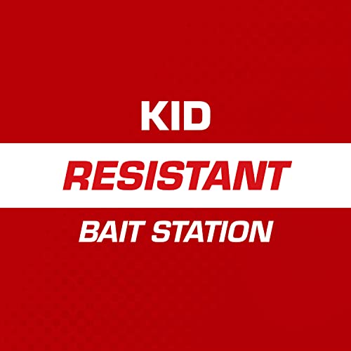 Image of Tomcat Mouse Killer Child Resistant, Disposable Station, 4 Pre-Filled Ready-to-Use Bait Stations (Pack of 2)