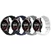 Produktbild MoKo 4 Stück Armband Kompatibel mit Garmin Vivoactive 4/Forerunner 255/255 Music/745/Venu 2/First Avenger/Darth Vader, 22mm Weiches Silikon Ersatzarmband Uhrenarmband, Mehrfarbig A