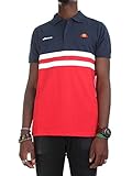 Timini (Shw04348) Ellesse Timini, Polo da Tennis Uomo, Blu (treddblue), M