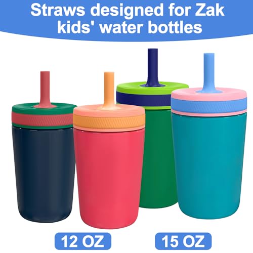 Set de 8 pitillos de silicón rojo 15 cm compatible Zak miniatura 4