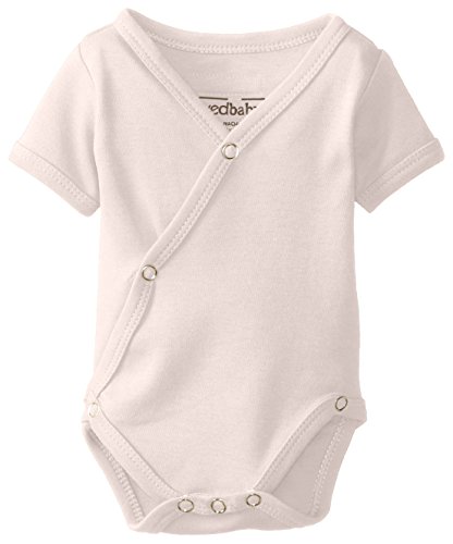 Image of L'ovedbaby Unisex-Baby Newborn Organic Short-Sleeve Kimono Bodysuit