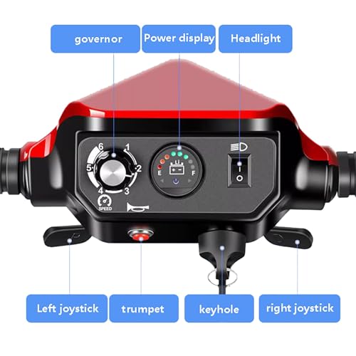 4-Wielige Rolstoel,Scooters Voor Senioren,Opvouwbare Scootmobielen,Draagbare Reisscooter,Hulpmiddelen Voor Mobiliteit,Belasting 130 Kg/287 Lbs - Afbeelding 3