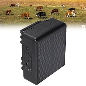 Rastreador de animales 4G, rastreador GPS, alarma anticolisión/reproducción de pistas/llamada bidireccional/monitoreo multiposicionamiento/multiplataforma, carga solar automática, para la industria ga