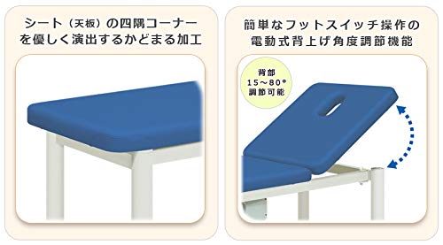 Amazon.co.jp: 【高田ベッド 電動エステベッド】 有孔電動アシスト