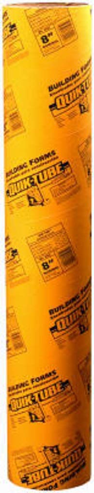 Quikrete Quik-Tube Cardboard Concrete Building Form Tube 4 ft. L x 8 in. Dia.
