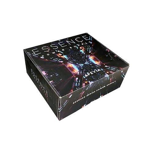 ATX-ES700-WH Essence 700W ATX Fuente de alimentación semimodular para juegos con ventilador negro de 4.724 in controlado térmicamente automáticamente, interruptor de 115/230V, todas las 8