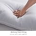 WhatsBedding Full Body Pillow Insert- Large Body Pillows for Adults - Breathable Long Side Pillow for Sleeping (20×54 inch) White
