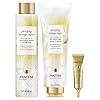 Pantene Sulfate Free Shampoo & Conditioner Set with Castor Oil+ Hair Mask Treatment, Nutrient Blends Fortifying Damage Repair
