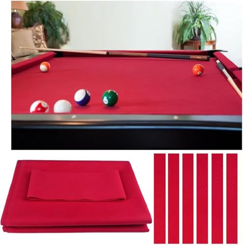 Remplacement nappe de billard vert tapis nylon polyester prédécoupé - 5
