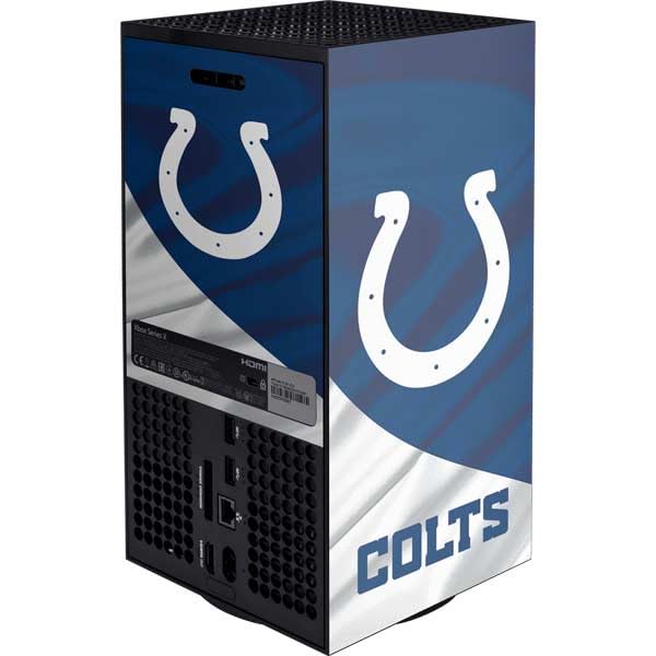Skinit Decal Gaming Skin Compatible with Xbox Series X Console - Officially Licensed NFL Indianapolis Colts Design