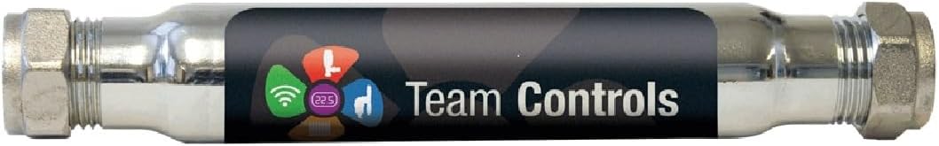 Team Controls Electrolytic Inline Scale Reducer Inhibitor 15mm Compression WRAS Approved