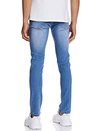 Image of Max Men's Solid Slim Fit Jeans