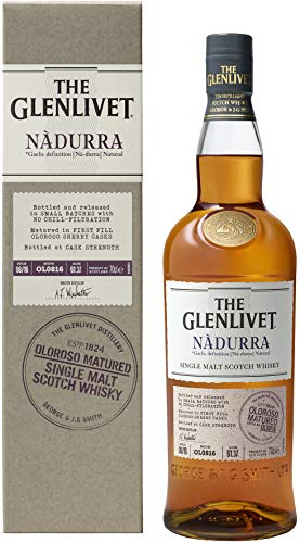 The Glenlivet Nadurra Single Malt Scotch Whisky, 70cl (Oloroso Matured Barrels)