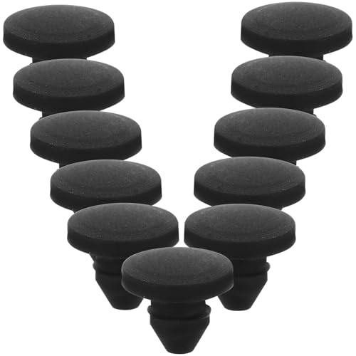 Lurrose Tapones de Silicona para Parachoques, 20 Unidades de Cierre Cónico y Amortiguación, Resistentes al Calor para Uso en Reparaciones y Protección de Vehículos