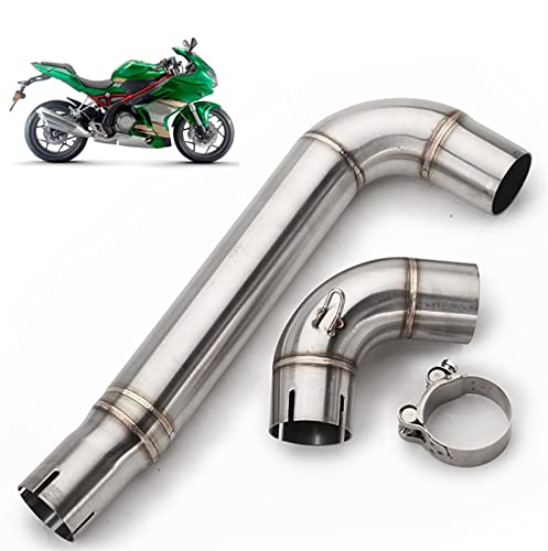 Escape Benelli BN 302 completo de acero inoxidable para evitar óxido y roturas en moto BN302