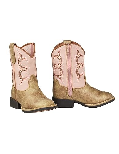 Twister Western Boots Girls Posy Toddler Light Pink 4430036242