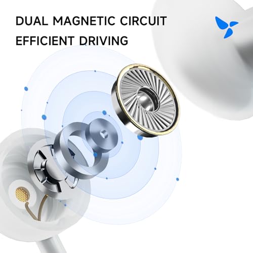 Image of HiBy Digital XOE Wired in-Ear Headphones DLC Dynamic HiFi Earphones with MIC 3.5mm Jack